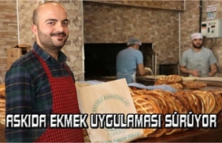 Van'da 'askıda ekmek' uygulaması sürüyor