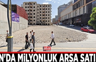 Van'da milyonluk arsa satıldı