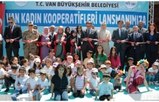 Van’da kadın kooperatiflerinin lansmanı yapıldı