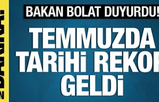 Bakan Bolat dış ticaret verilerini açıkladı