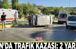 Van'da trafik kazası: 2 yaralı