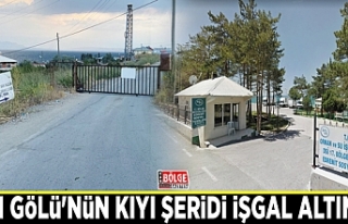 Van Gölü'nün kıyı şeridi işgal altında