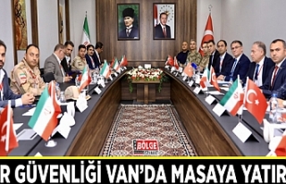 Sınır güvenliği Van’da masaya yatırıldı