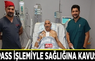 Bypass işlemiyle sağlığına kavuştu