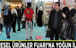 Yöresel Ürünler Fuarı'na yoğun ilgi…