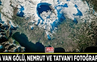 NASA Van Gölü, Nemrut ve Tatvan'ı fotoğrafladı