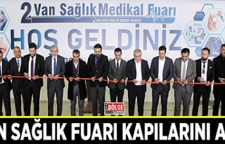 Van Sağlık Fuarı kapılarını açtı