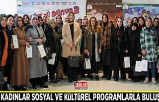 Vanlı kadınlar sosyal ve kültürel programlarla...