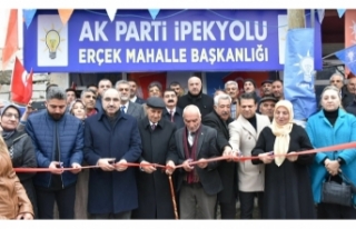 Ak Parti Erçek Mahalle Başkanlığı açıldı