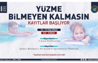 İpekyolu'nda yüzme kursu kayıtları başladı