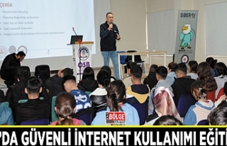 Van'da güvenli internet kullanımı eğitimi…