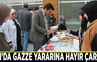 Van’da Gazze yararına hayır çarşısı