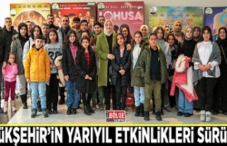 Büyükşehir’in yarıyıl etkinlikleri sürüyor