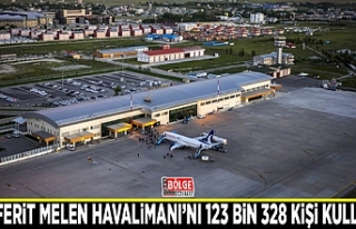Van Ferit Melen Havalimanı’nı 123 bin 328 kişi...