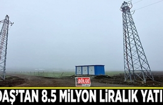 VEDAŞ’tan 8.5 milyon liralık yatırım