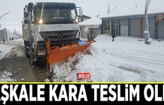 Başkale kara teslim oldu