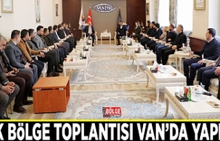 GGK Bölge Toplantısı Van’da yapıldı