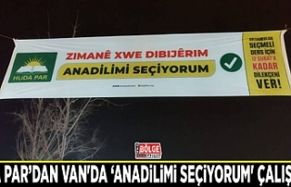 HÜDA PAR’dan Van'da ‘Anadilimi Seçiyorum'...