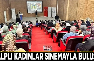 Özalplı kadınlar sinemayla buluştu