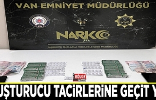 Uyuşturucu tacirlerine geçit yok