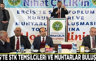 Erciş’te STK temsilcileri ve muhtarlar buluşması