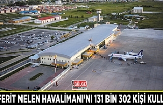 Van Ferit Melen Havalimanı'nı 131 bin 302 kişi...