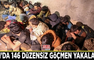 Van’da 146 düzensiz göçmen yakalandı