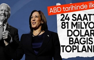 ABD tarihinin 24 saatte toplanan en yüksek bağışı...