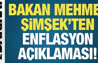 Bakan Şimşek: Enflasyon beklentileri hedefimize...