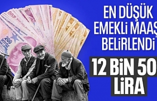 En düşük emekli maaşı belli oldu: 12 bin 500...