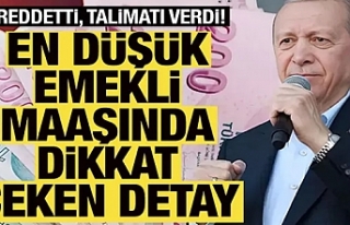 En düşük emekli maaşında dikkat çeken detay!