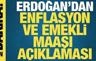 Erdoğan'dan enflasyon açıklaması!