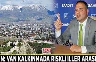 İlhan: Van kalkınmada riskli iller arasında