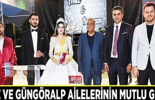 İrez ve Güngöralp ailelerinin mutlu günü