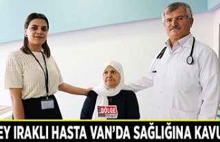 Kuzey Iraklı hasta Van’da sağlığına kavuştu