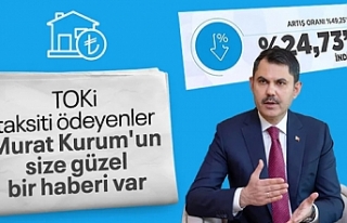 TOKİ taksitlerinde yüzde 50 ödeme kolaylığı