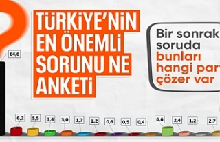 Türkiye'nin en önemli sorunu nedir?