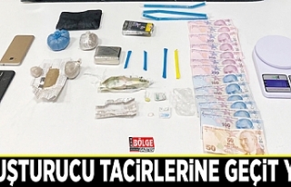 Uyuşturucu tacirlerine geçit yok