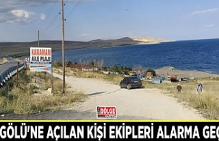 Van Gölü'ne açılan kişi ekipleri alarma geçirdi