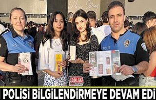 Van Polisi vatandaşları bilgilendirmeye devam ediyor