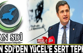 Van SDİ’den Yücel’e sert tepki…