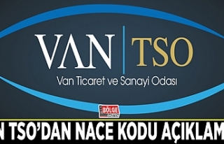 Van TSO’dan NACE kodu açıklaması