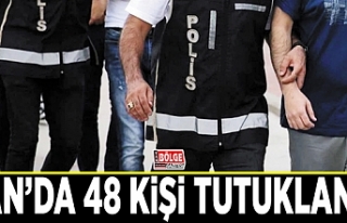 Van’da 48 kişi tutuklandı