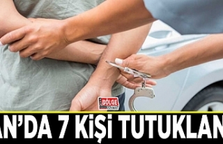 Van’da 7 kişi tutuklandı