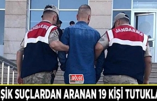 Van’da değişik suçlardan aranan 19 kişi tutuklandı