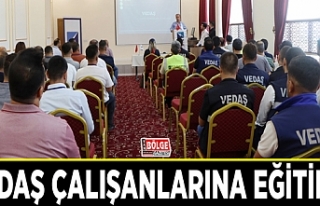 VEDAŞ çalışanlarına eğitim…