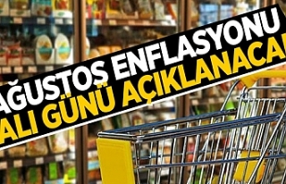 Ağustos enflasyonu salı günü açıklanacak