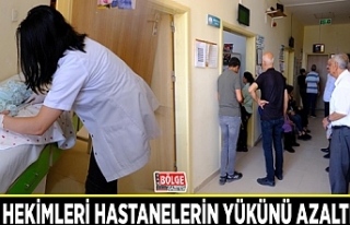 Aile hekimleri hastanelerin yükünü azaltıyor