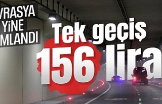 Avrasya Tüneli geçiş ücretlerine yüzde 40 zam...