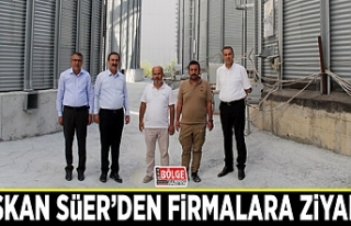 Başkan Süer’den firmalara ziyaret